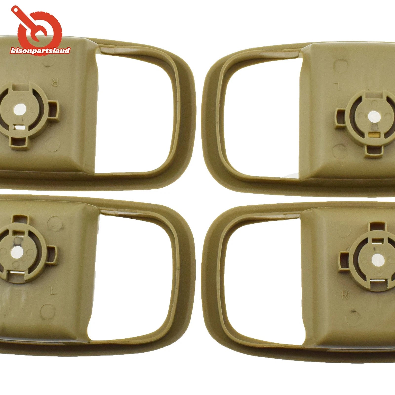 Beige Left Right Interior Inside Door Handle Bezel For 2007-2010 Hyundai Elantra 6B93BC-57