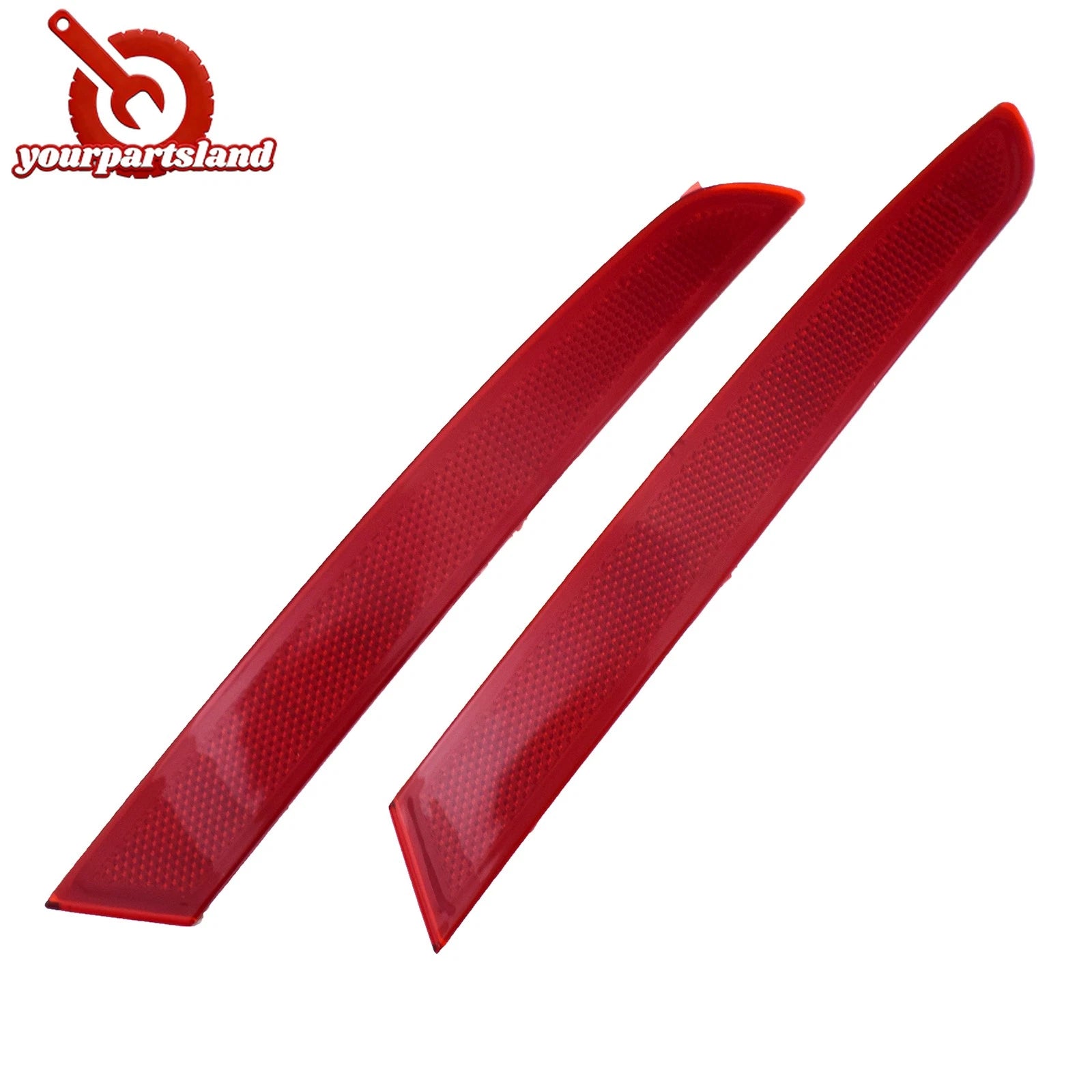 2Pcs Rear Bumper Reflector Strip Cover Left & Right For BMW X3 (G01) 2017-2021 6B93BC-57