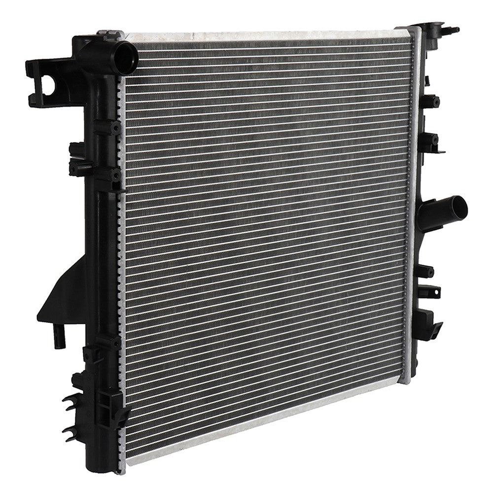 Aluminum Radiator & AC Condenser Cooling Kit For 2007-2010 2011 Jeep Wrangler 6B93BC-57
