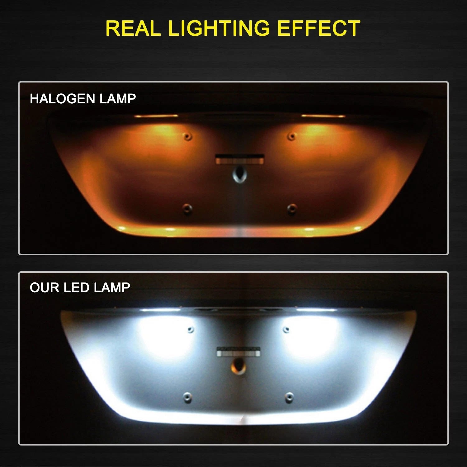 LED License Plate Light For Audi A3 A4 S3 S4 A6 S6 Q7 RS4 CANBUS Error Free USEA 6B93BC-57