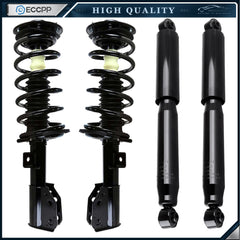 Set of 4 Front Complete Struts and Rear Shocks For 2010-2016 Chevrolet Equinox 6B93BC-57