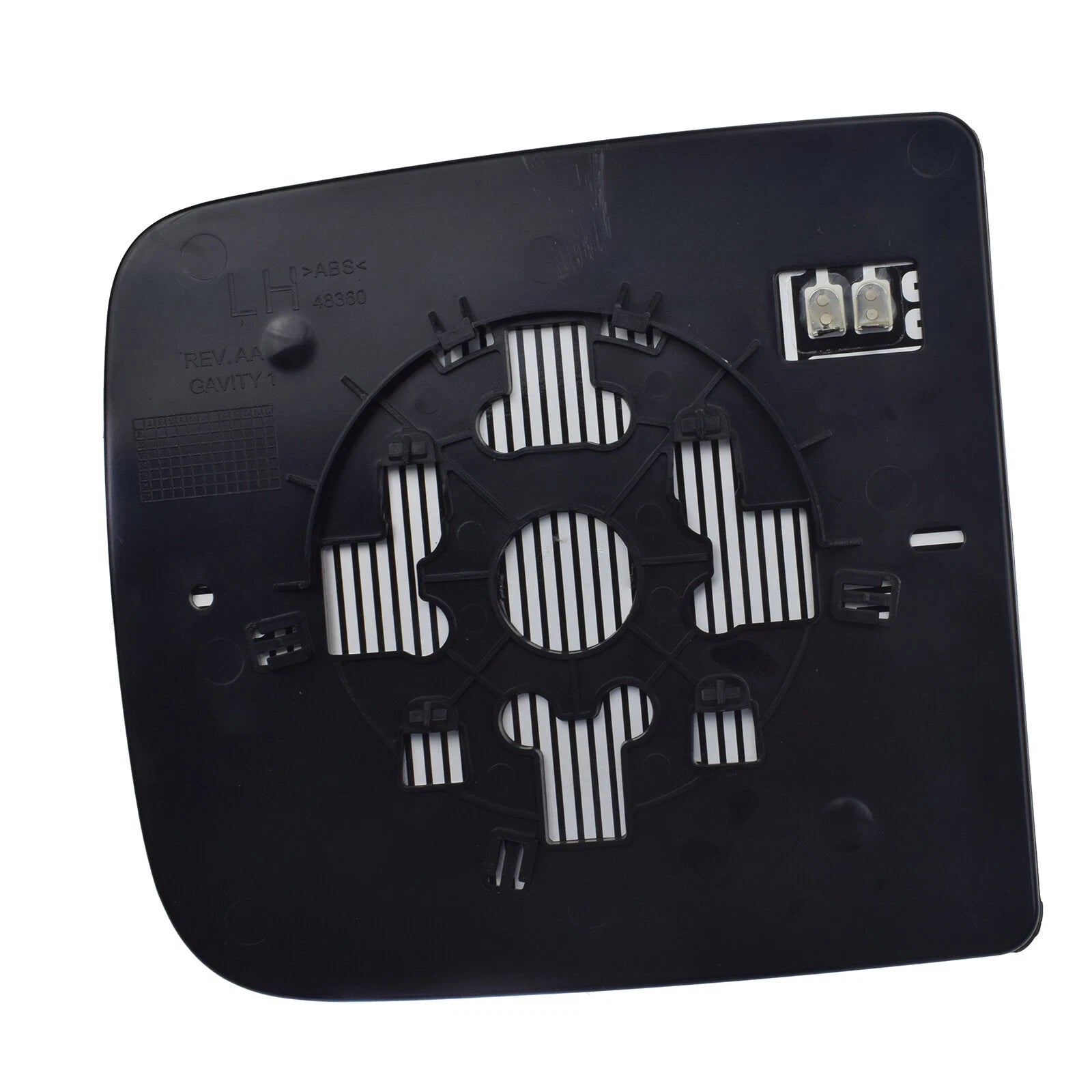 Left Driver Heated Towing Mirror Glass For 2013-2022 Dodge Ram 1500 68067727AA 6B93BC-57