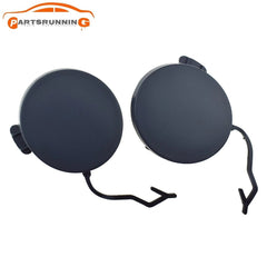 2PCS Front Bumper Tow Hook Eye Cap Cover 7P5807155 For Porsche Cayenne 2011-2014 6B93BC-57
