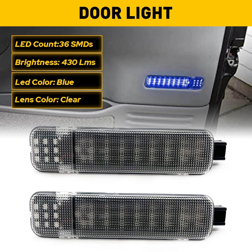 LED Door Courtesy Light For Chevy Silverado Suburban Tahoe GMC Sierra Yukon EOA 6B93BC-57