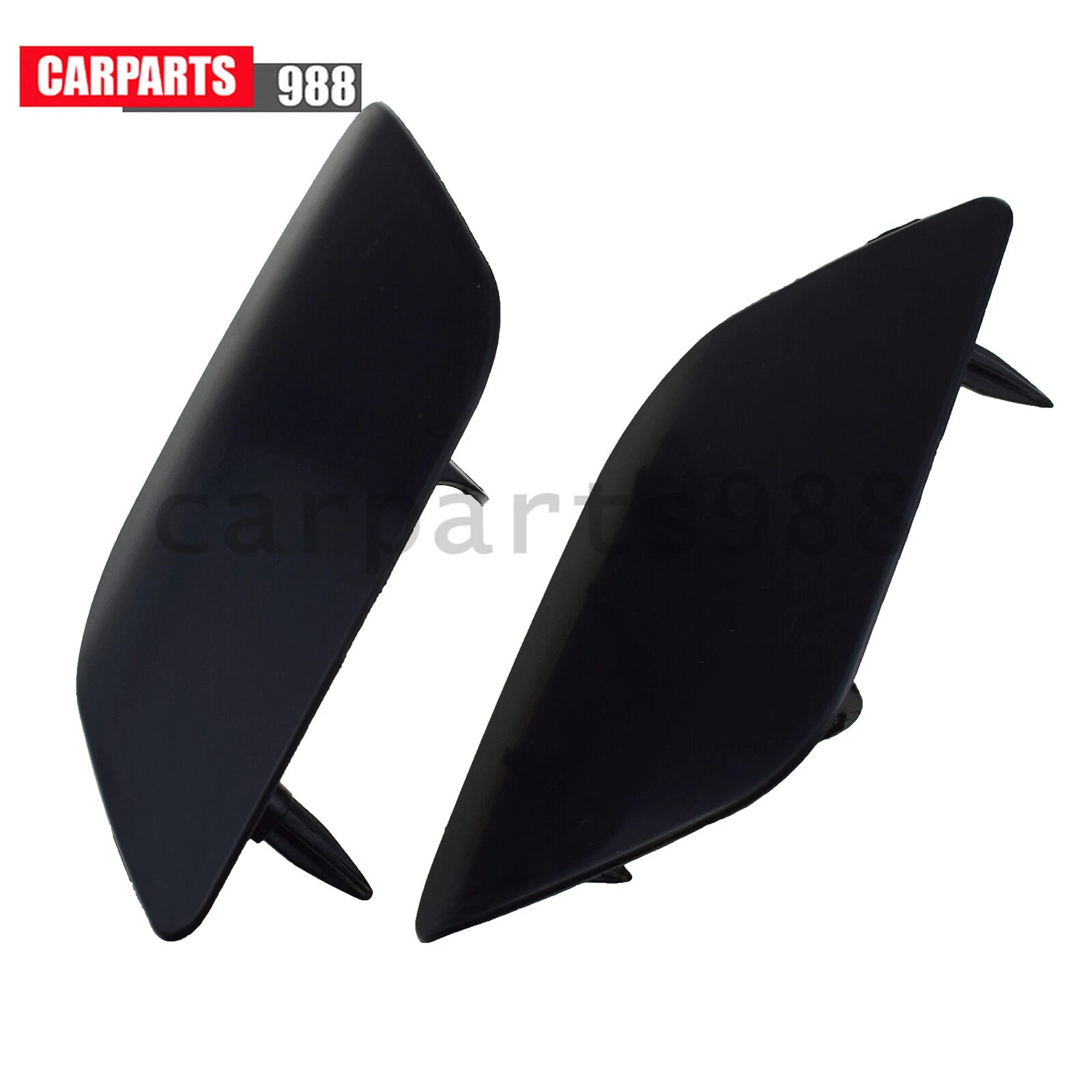 2Pcs Left Right Front Bumper Headlight Washer Nozzle Cover For Audi Q7 2010-2015 6B93BC-57
