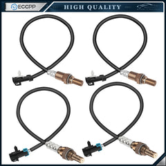 4pcs Upstream & Downstream O2 Oxygen Sensor for 99-02 GMC Sierra 1500 4.3L 4.8L 6B93BC-57