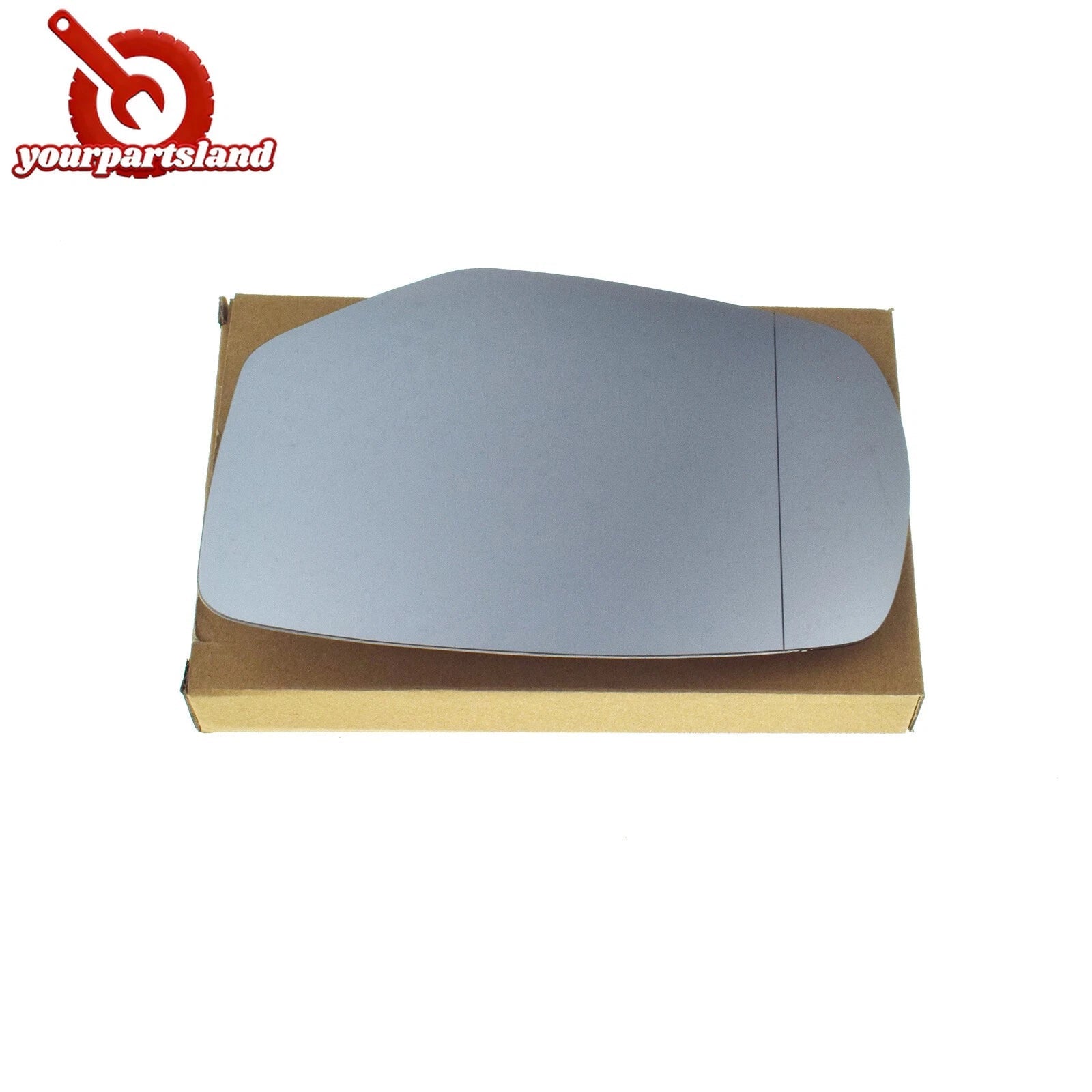 Left Driver Mirror Glass w/ Backing Plate Heated for Honda Accord 2013-2017 6B93BC-57