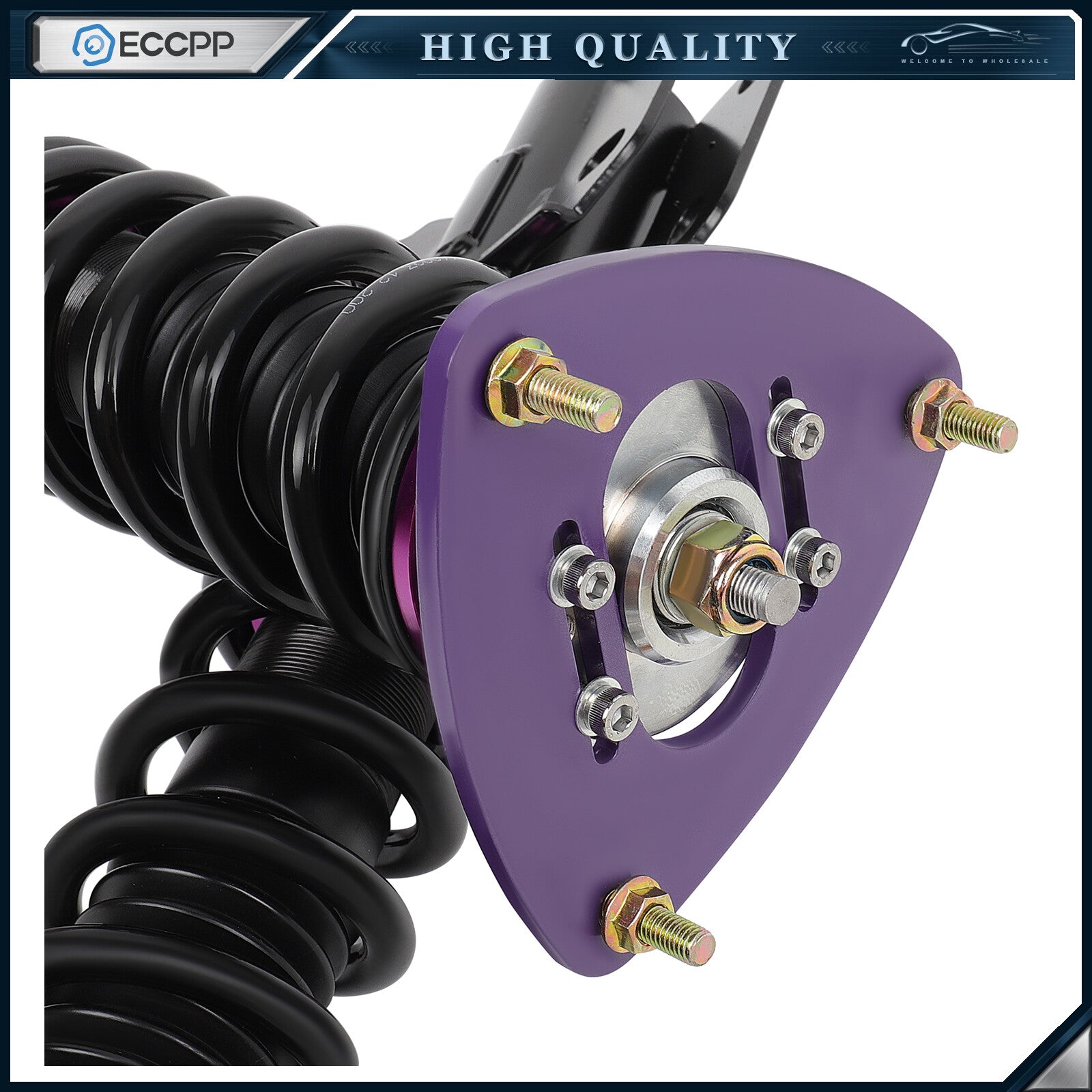 Coilovers Strut Shocks Kits For 2002-2007 Impreza WRX GDA Suspension Adj.Height 6B93BC-57