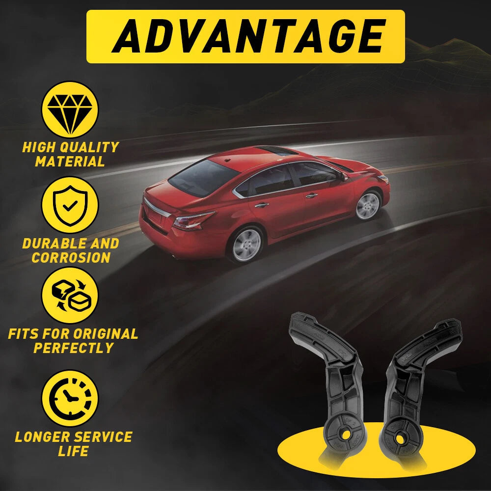 For 2013-15 Nissan Altima Front Bumper Bracket Retainer Support Left+Right USEOA 6B93BC-57