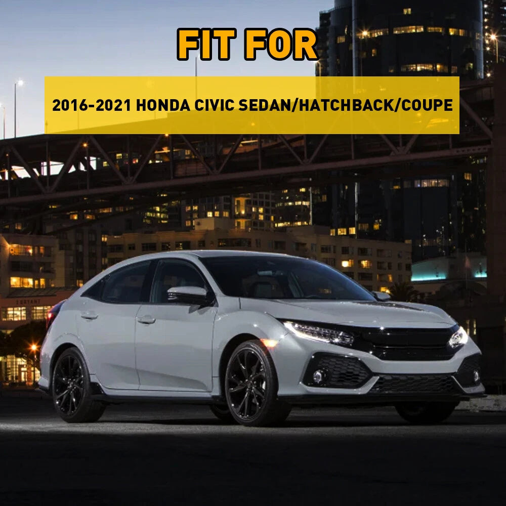 For 2016-2021 Honda Civic Front Bumper Reflector Side Marker Light Assembly EOA 6B93BC-57