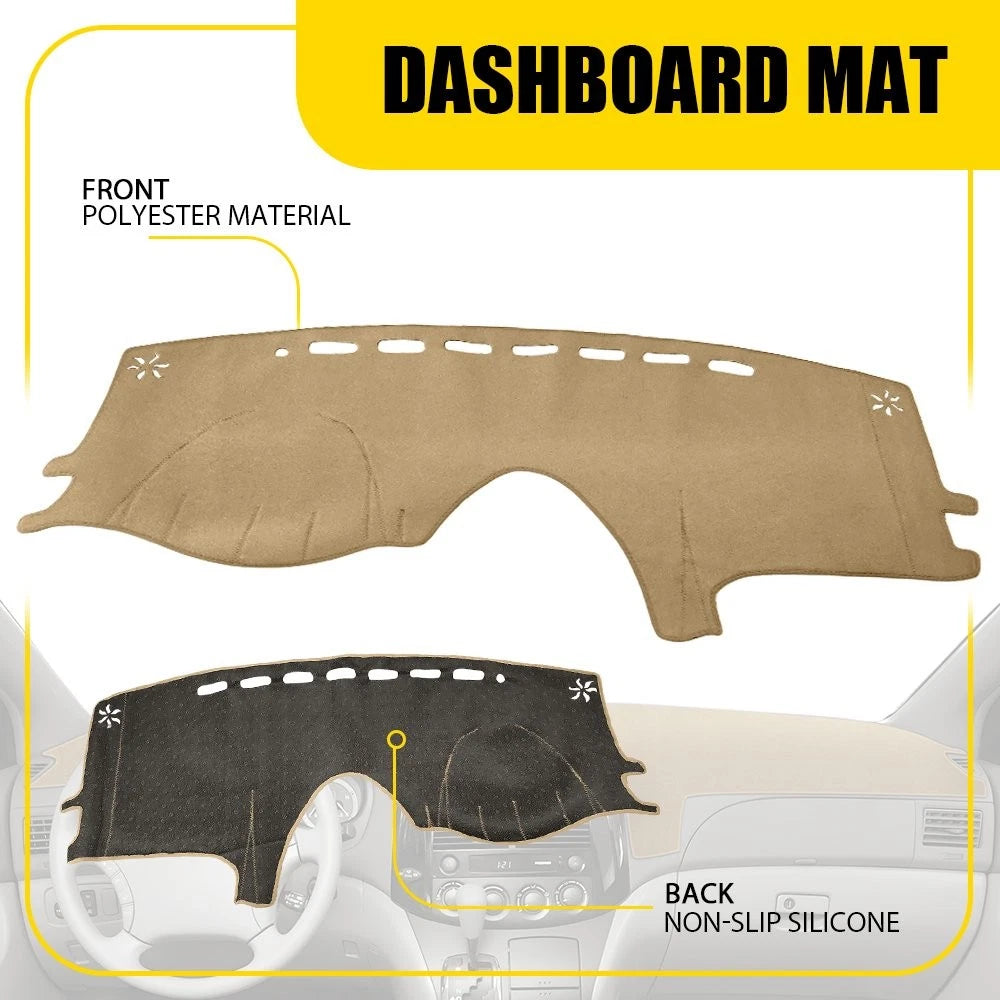 Dash Cover for Toyota Sienna 2004 2005 2006 2007-2010 Dashboard Cover Mat Beige 6B93BC-57