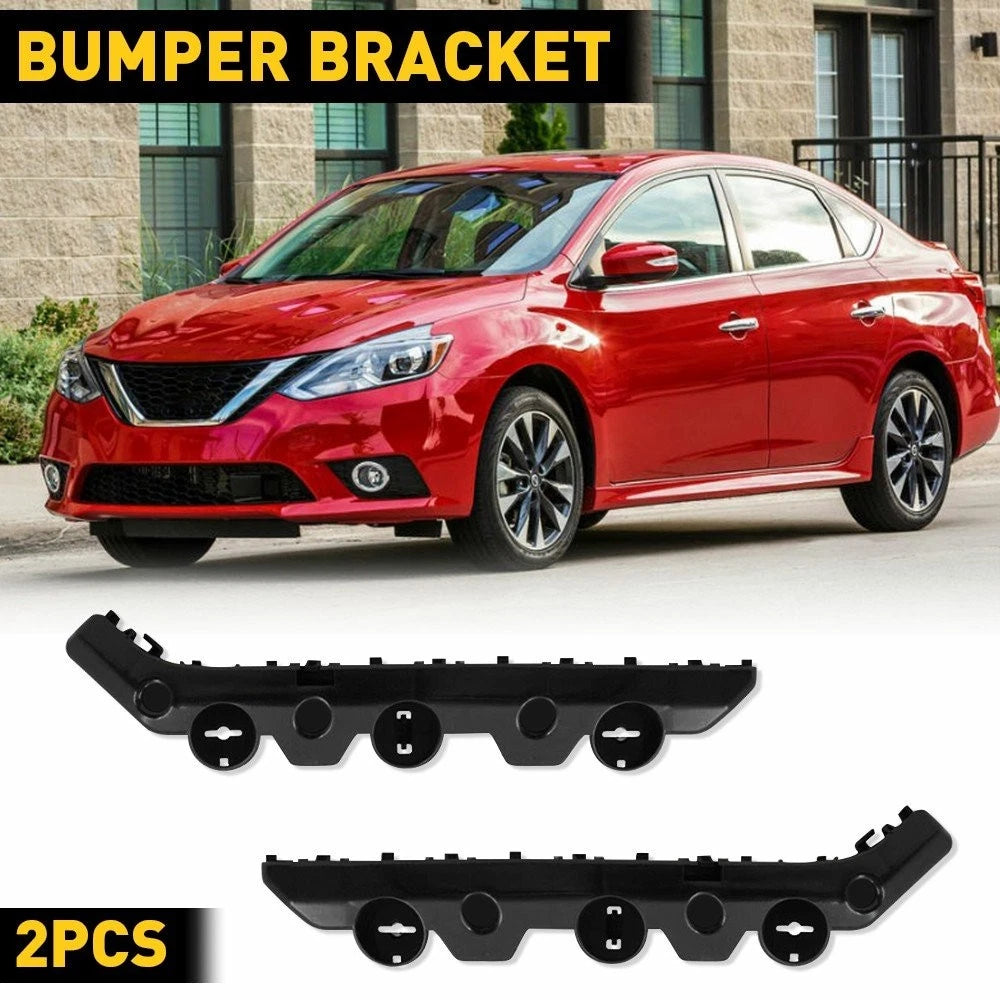 For 2016 2017 2018 Nissan Sentra Front Bumper Brackets Retainers Left Right 2pc 6B93BC-57