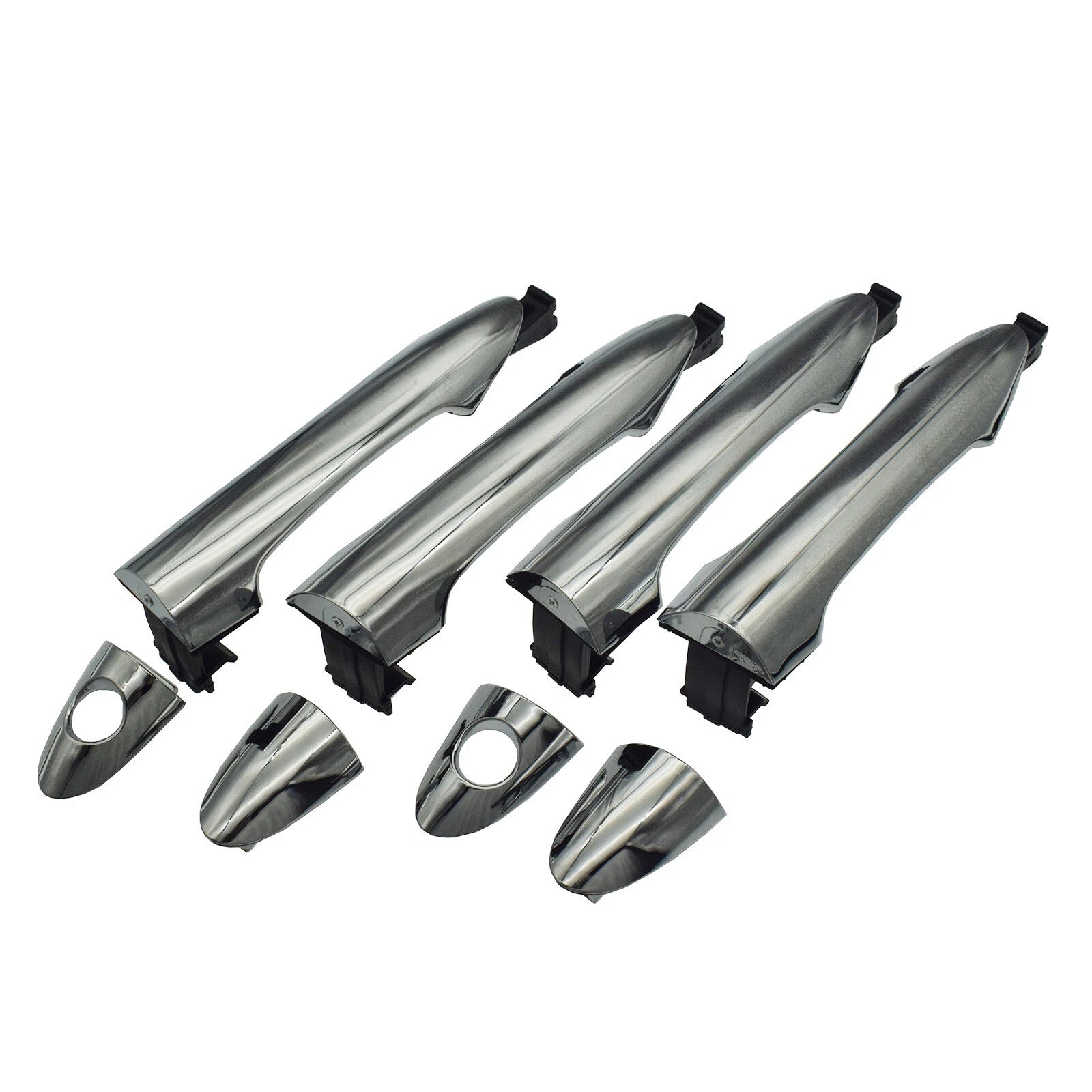 4x Chrome Exterior Door Handle Front & Rear For kia picanto 2011 12 13 14 15 16 6B93BC-57