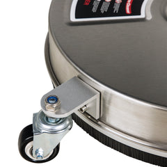15" Pressure Washer Surface Cleaner w/ 3 Wheels 4000 PSI +2 Extension Wands