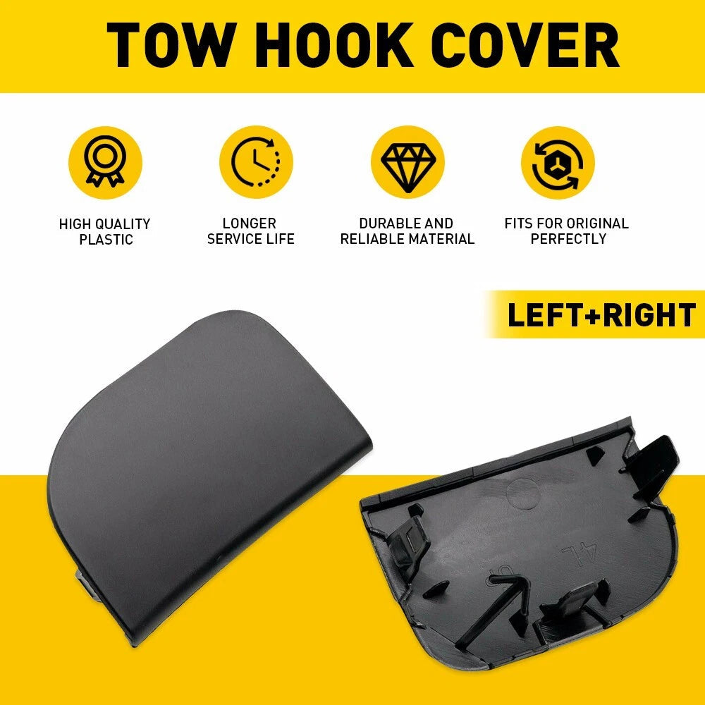 Front RH&LH Side Bumper-Tow Hook Eye Cap Cover Fit Toyota Prius V 2012-2015 6B93BC-57