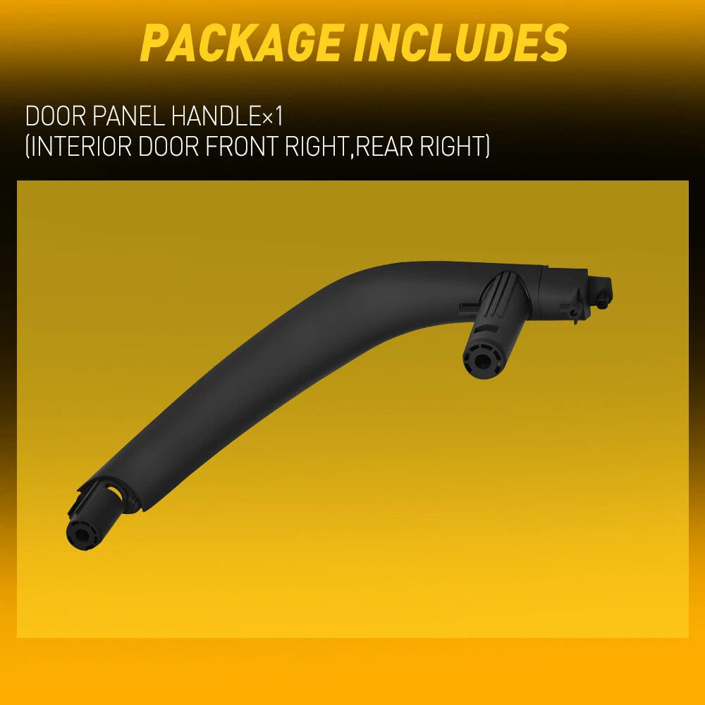 Passenger Side Black Interior Door Pull Handle for BMW X5 F15 X6 F16 2014-2018 A 6B93BC-57