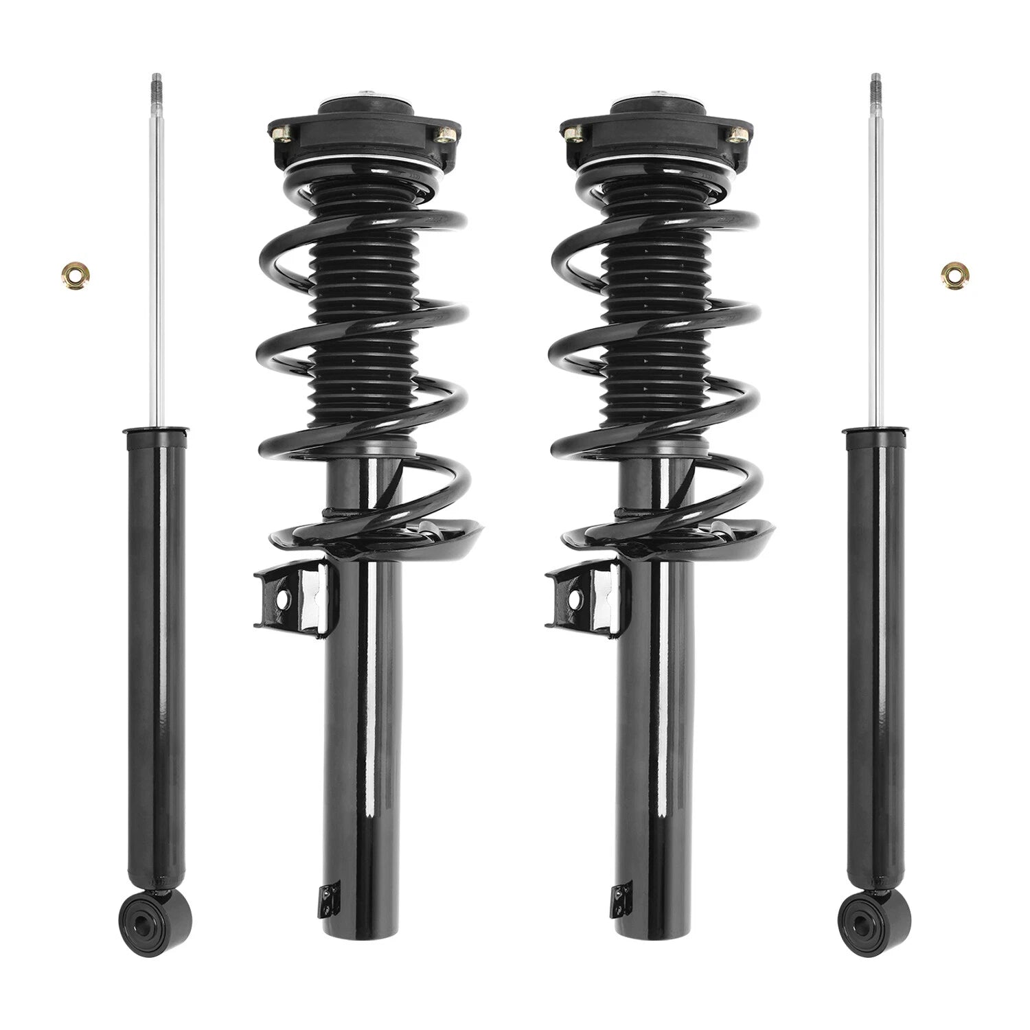 Front & Rear Complete Strut Assembly Shock Kit for 2009-2014 Volkswagen Tiguan 6B93BC-57