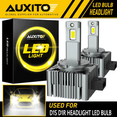 AUXITO LED Headlight Bulb D1R D1S D3S D3R High Low Beam HID Xenon Conversion Kit AUXITO