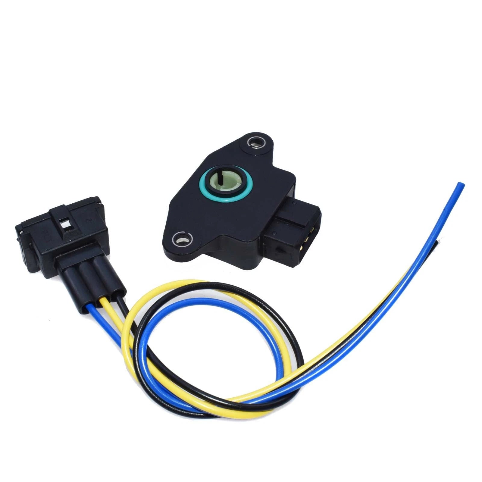 Throttle Position Sensor TPS w/ Plug Connector Wire For Kia Saab Volvo 1336385 6B93BC-57