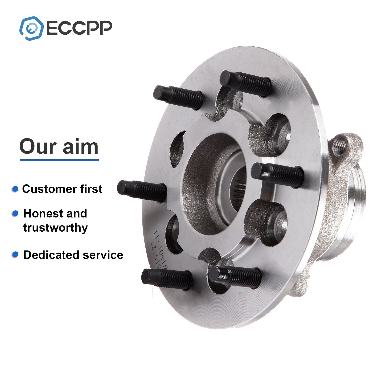 2 Pcs Wheel Hub Bearings Front 4WD For Chevrolet Colorado GMC Canyon 2009-2012 6B93BC-57