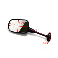 For Honda CBR250R 2011-2013 CBR300R 2014-2018 CBR500R 13-19 Rearview Side Mirror