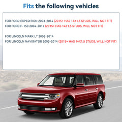 (4) 1.5 inch Hubcentric Wheel Spacers 6x135 14x2 For Lincoln Navigator Mark LT 6B93BC-57