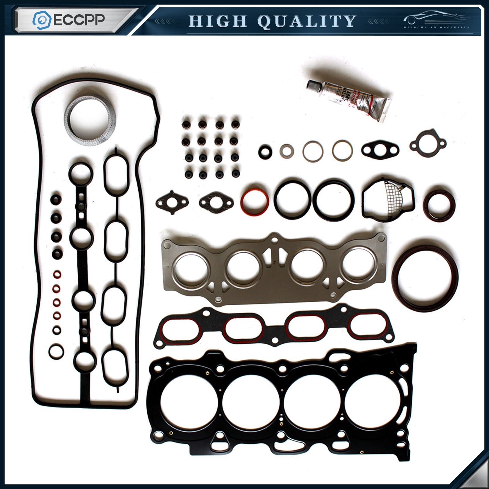 ECCPP Cylinder Head Gasket Set 01-06 For Toyota Camry Rav4 Scion TC 2.4L DOHC ECCPP