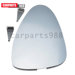 Right Heated Mirror Glass with Plate for Porsche Panamera 2010-2016 97073103809 6B93BC-57