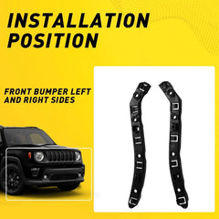 For 2015-2023 Jeep Right+Left Renegade Side Bumper Front Brackets Accessories EA 6B93BC-57