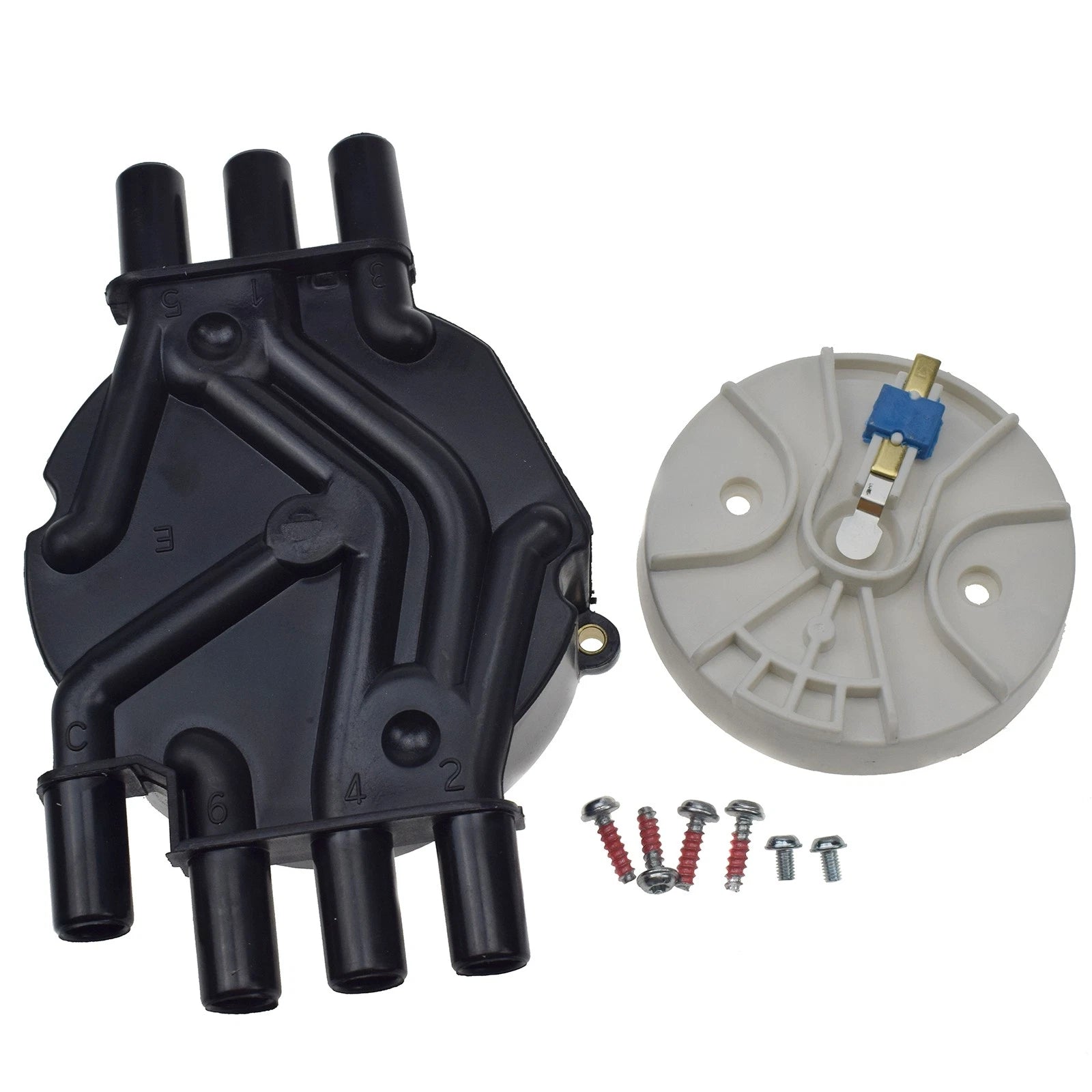 FOR CHEVY GM 10452457 DC20010,D1079 Distributor Cap D329A And Rotor D465 Kit 6B93BC-57
