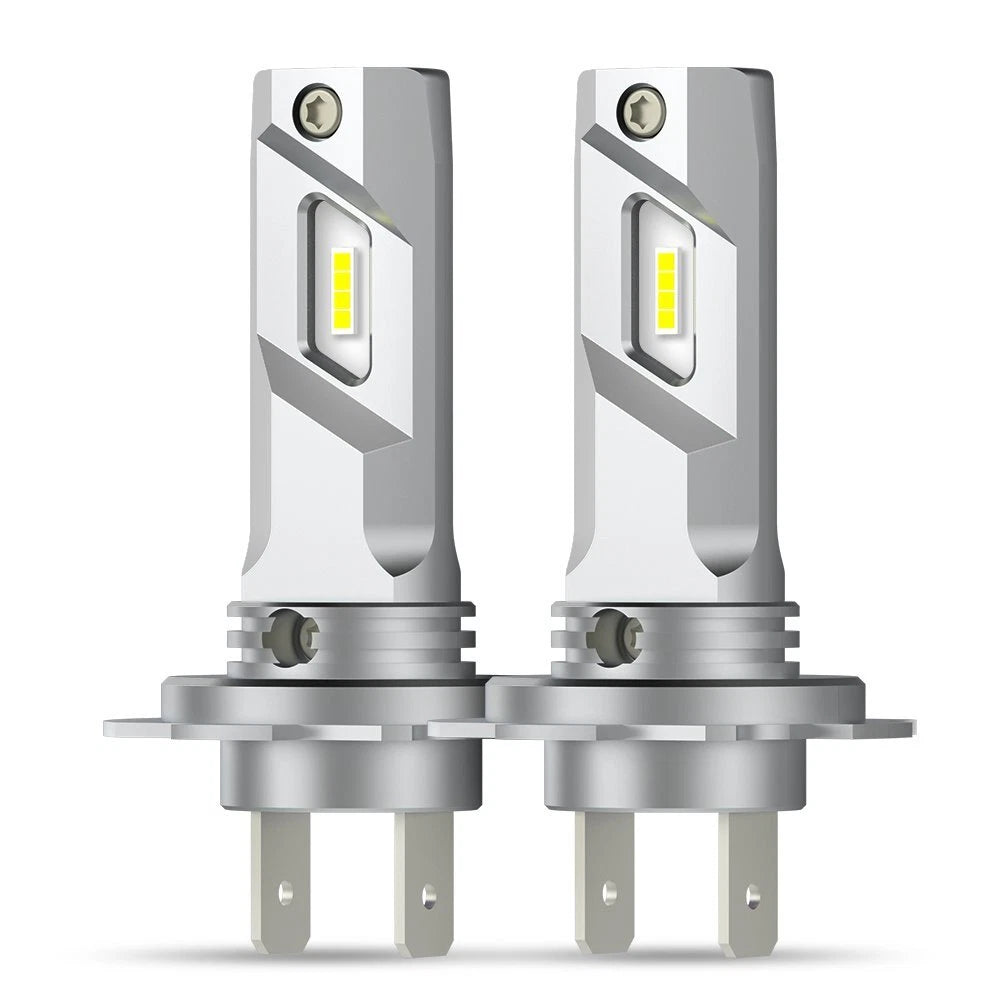 2x Super Bright H7 LED Headlight Kit High Low Beam Bulbs 40000LM 6500K White E4A 6B93BC-57