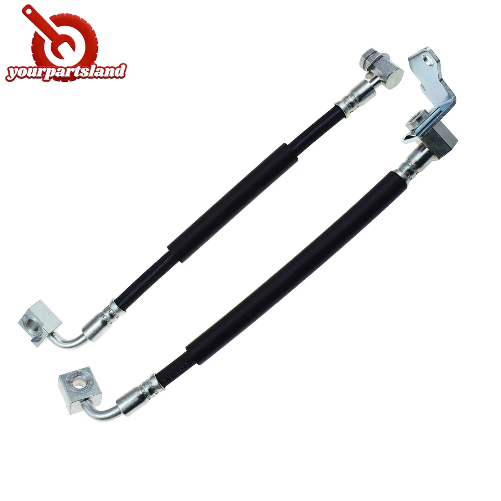 2Pc Front Pair Brake Hydraulic Hose for Ford Explorer Ranger Mazda B3000 Mercury 6B93BC-57