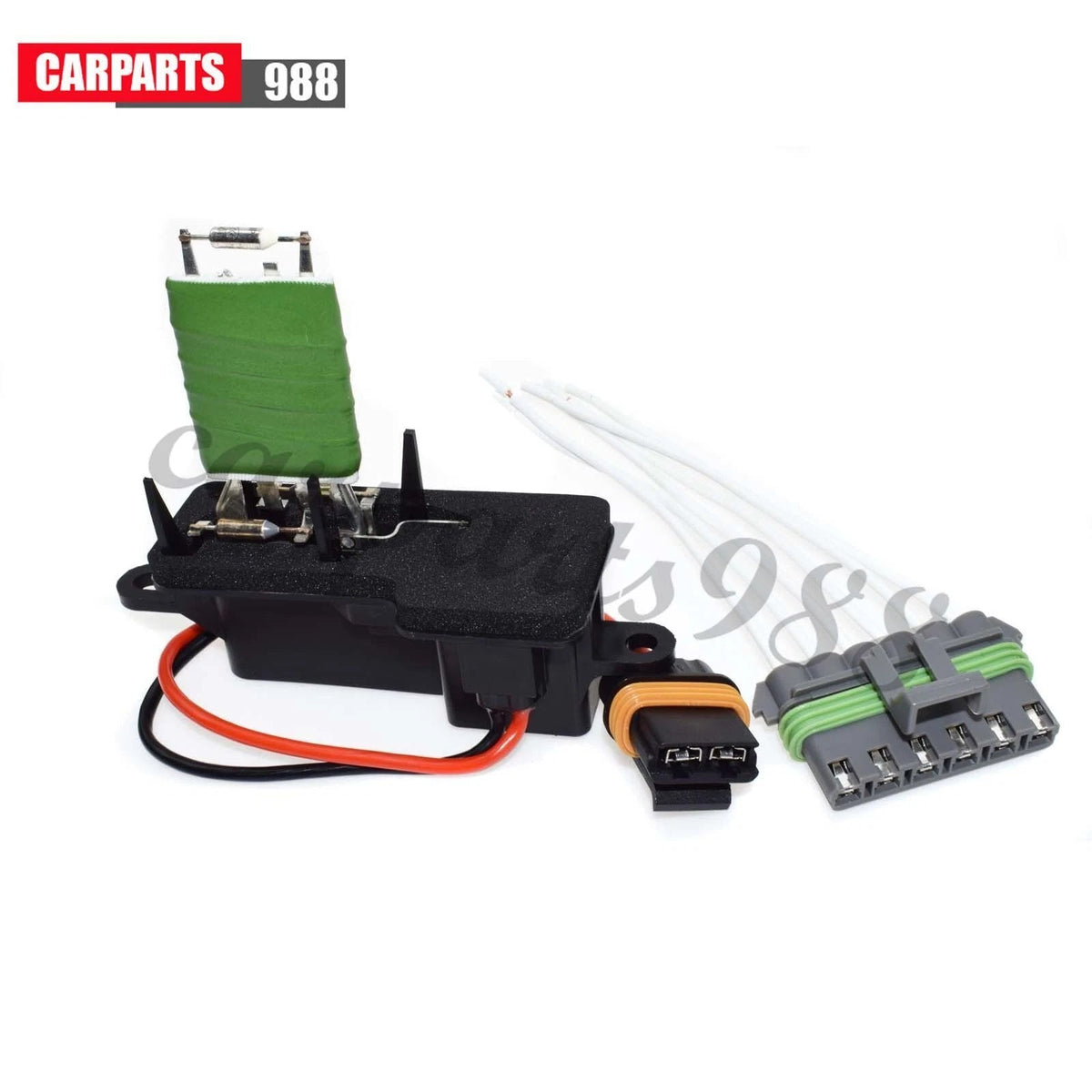 Heater Blower Motor Resistor & Connector For Chevrolet Astro GMC Safari 89018436 6B93BC-57