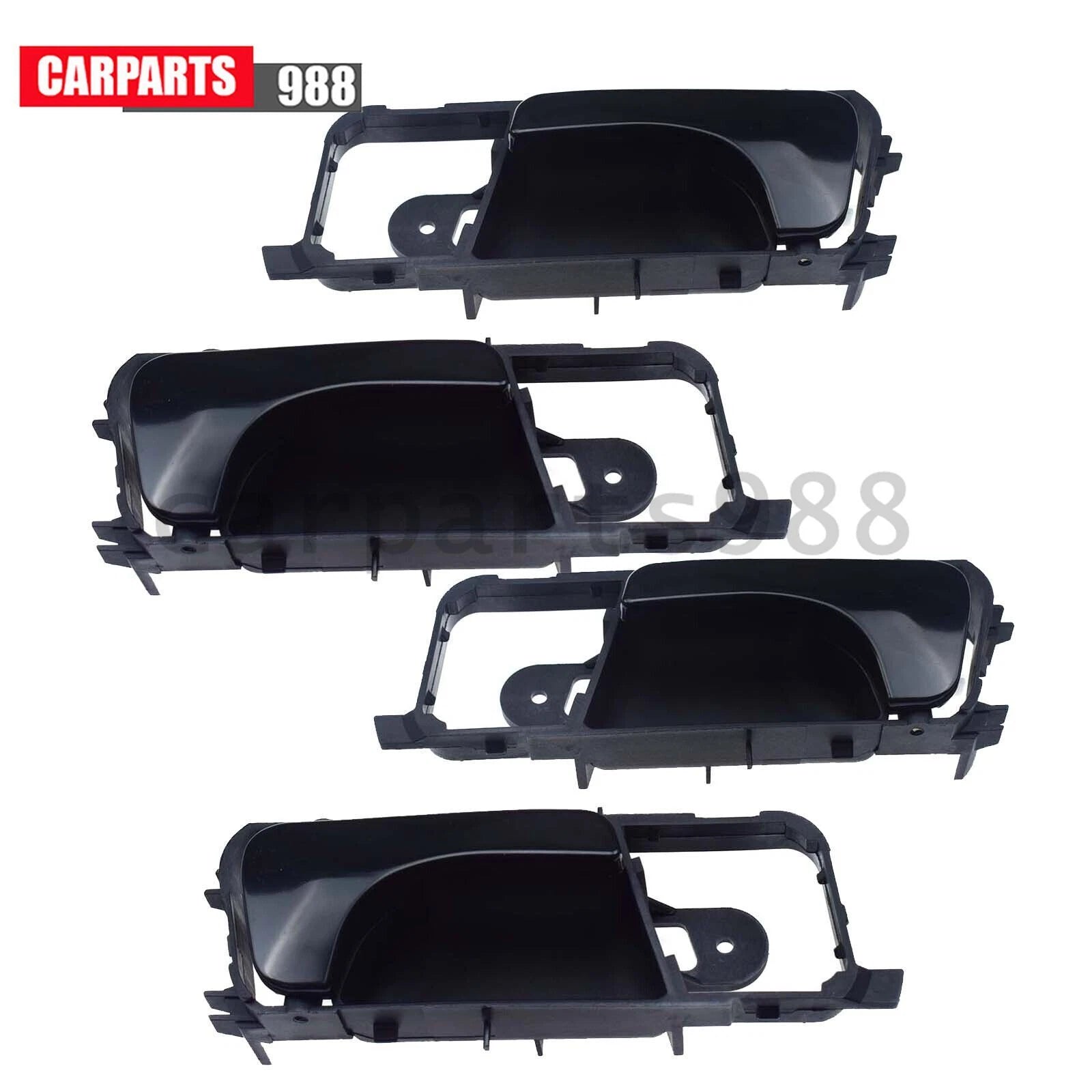 Interior Door Handle Black Front / Rear Left /Right For 2004-2008 Suzuki Forenza 6B93BC-57