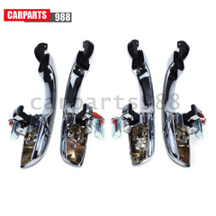 Chrome Door Handle Front Rear LH RH for Chrysler 300 Dodge Magnum 4589009AH 6B93BC-57