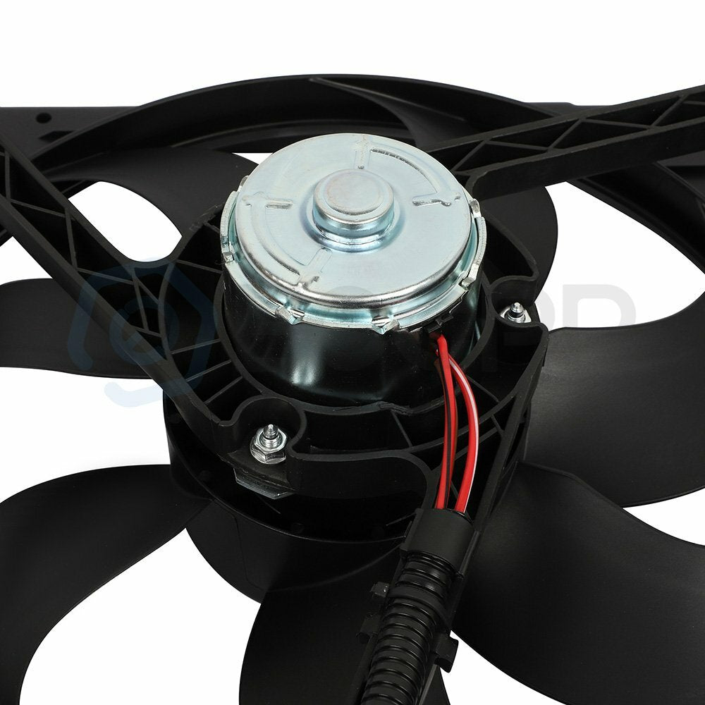 Radiator Cooling Fan Kit For 1999-2006 Volkswagen Golf 2000-2006 Audi TT Quattro 6B93BC-57