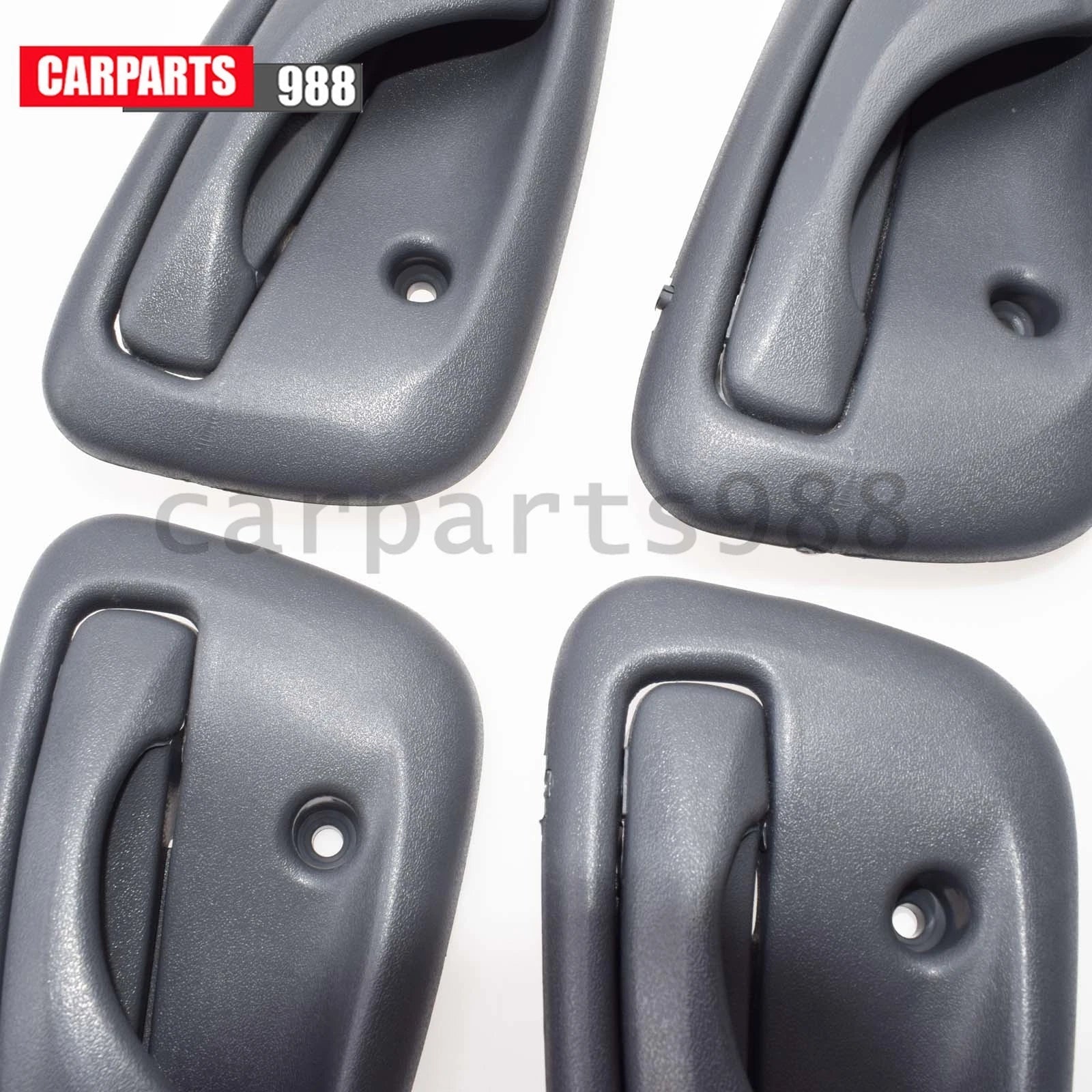 4Pcs Gray Interior Door Handle Front Rear Left Right For Chevy Tracker 1999-2004 6B93BC-57