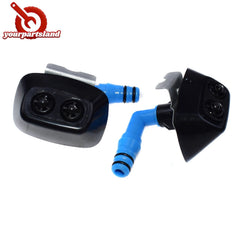 Front Pair Headlight Washer Jet Nozzle w/ Cover for Saab 9-3 2004-2011 12803972 6B93BC-57