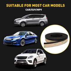 Car Weather Windshield Seal Rubber Trim Molding Cover 4M 13FT For Honda Models 6B93BC-57