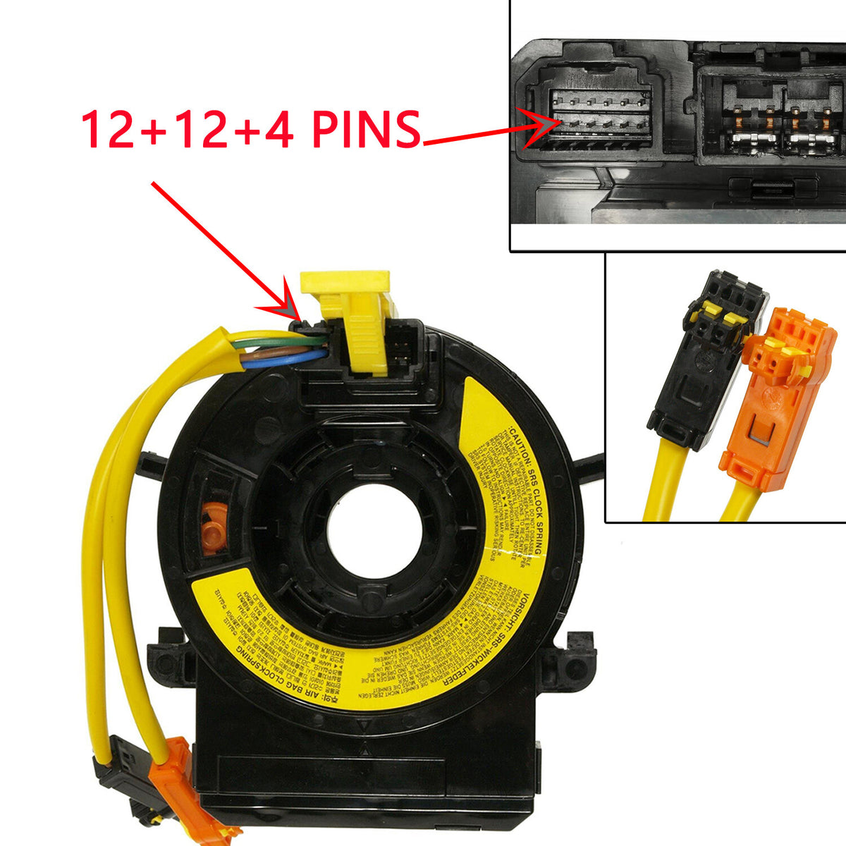 Spiral Cable Clock Spring For Hyundai Genesis Coupe 2008-2012 W/ Audio Controls