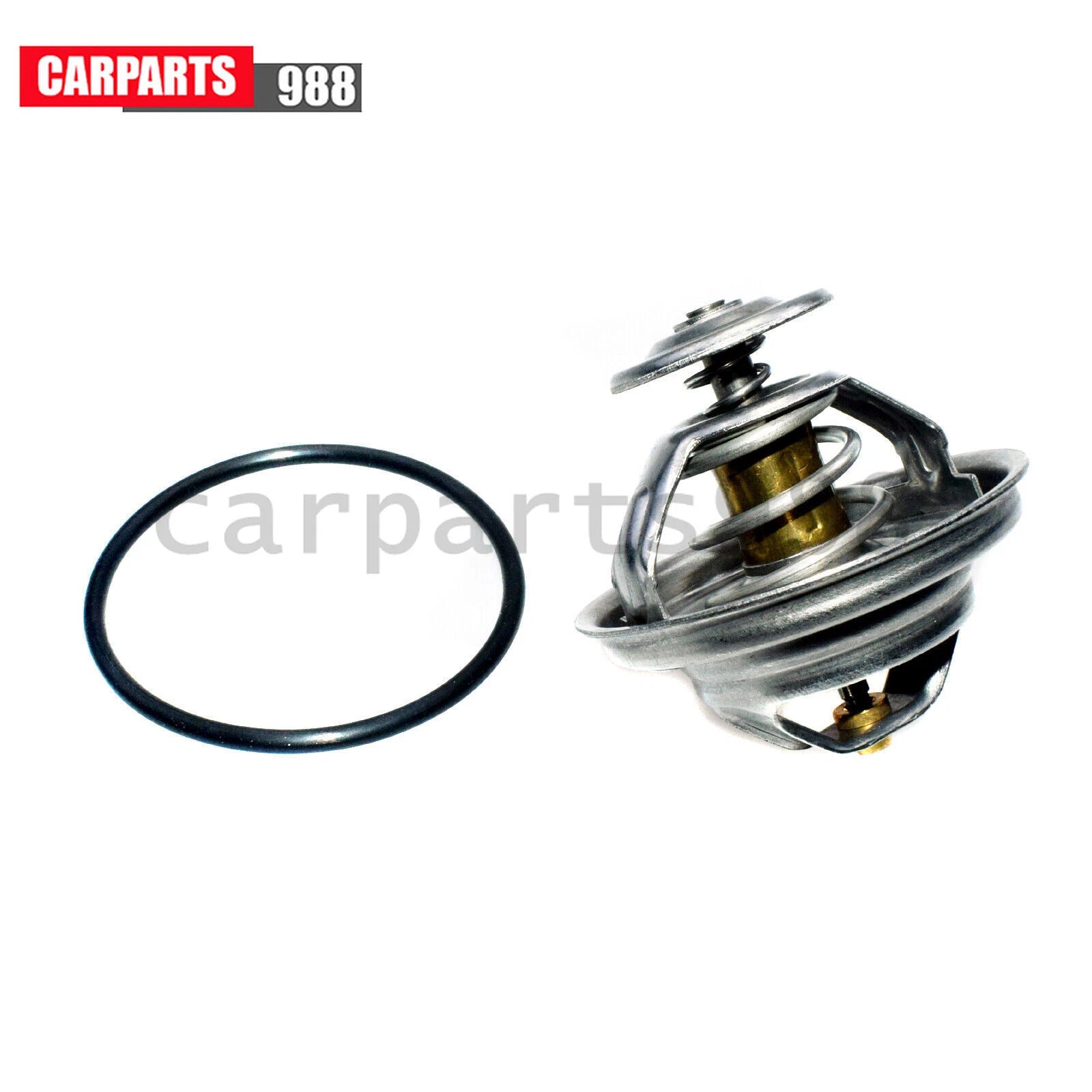 Coolant Thermostat 80°C For VW Golf Jetta Passat Corrado Audi A4 A6 075121113D 6B93BC-57