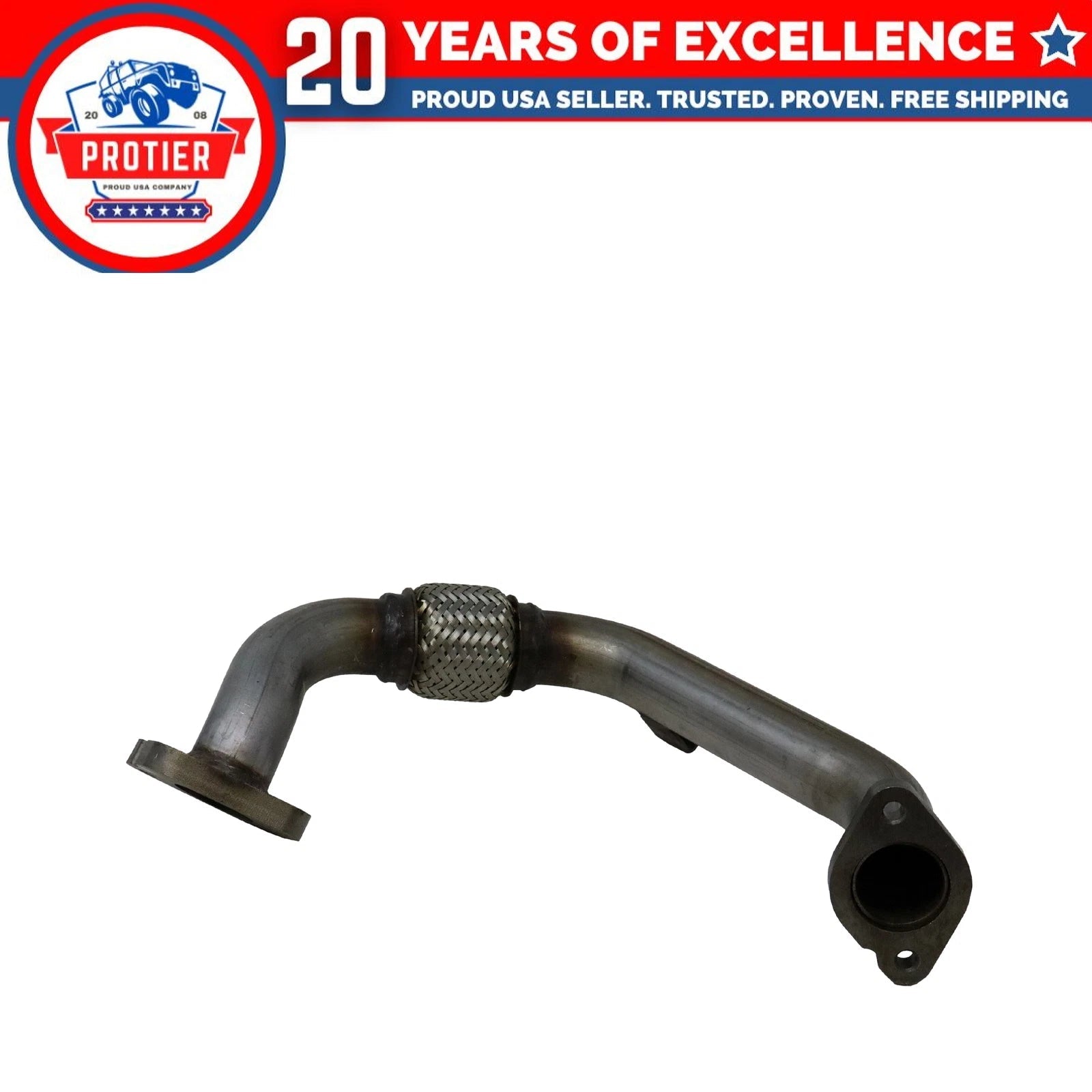 EGR Valve To Exhaust Manifold Fits F-250 Super Duty F-350 Super Duty 11-18 V8 6B93BC-57