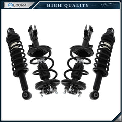 For 2008-2010 Mitsubishi GTS Lancer Complete Struts Shock Coil Spring Assembly MITSUBISHI