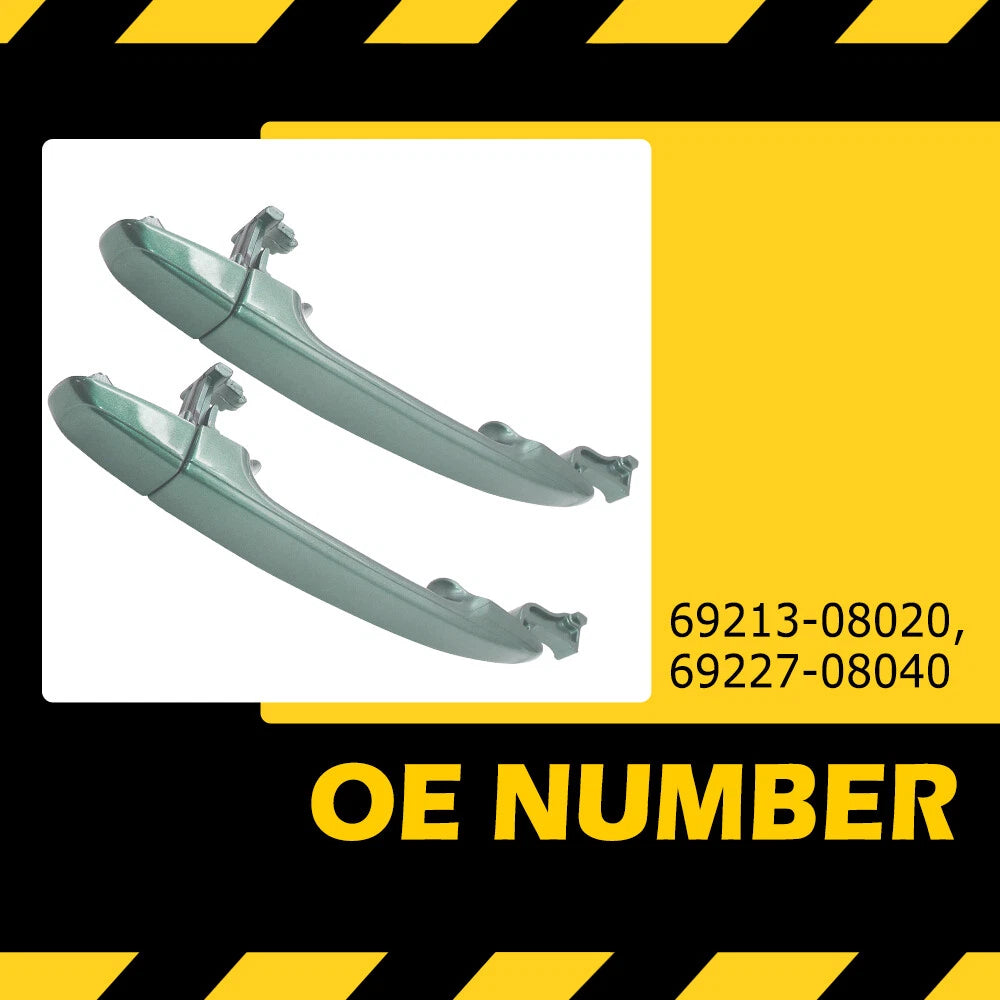 Outside Exterior Sliding Door Handle Left Right Rear For 04-10 Toyota Sienna EOA 6B93BC-57