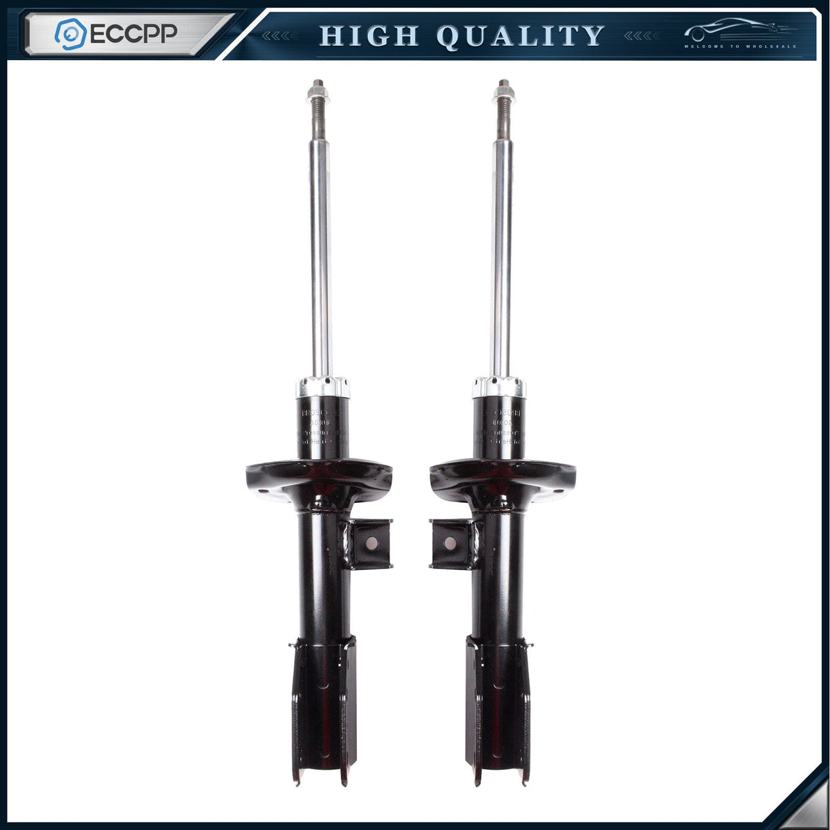 Front Pair Struts Shocks For 2005 2006 Chevrolet Equinox Left Right ECCPP ECCPP