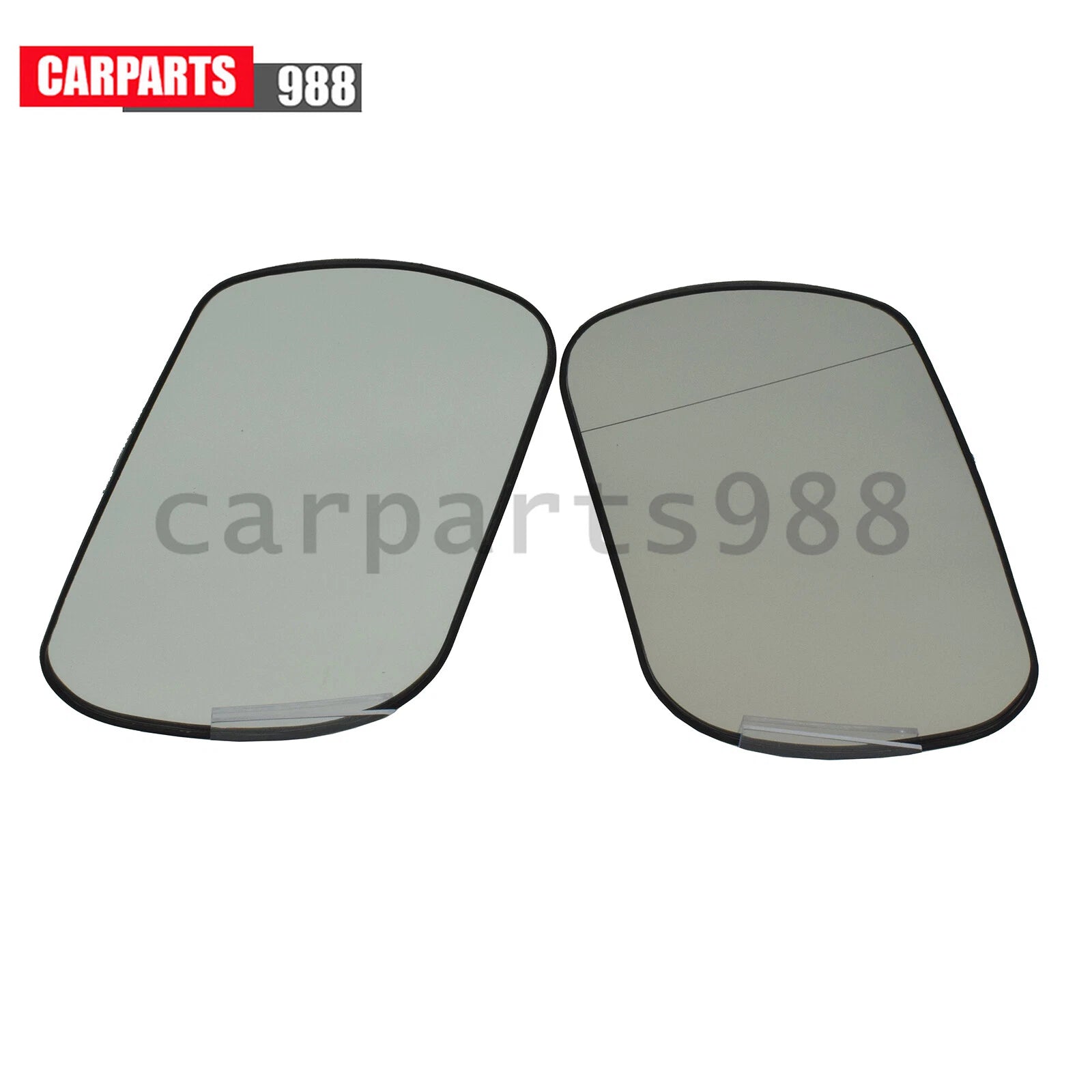 2Pcs Left Right Heated Mirror Glass For 03-10 Mazda 3 6 BP5F-69-1G7 BP5F-69-1G1 6B93BC-57