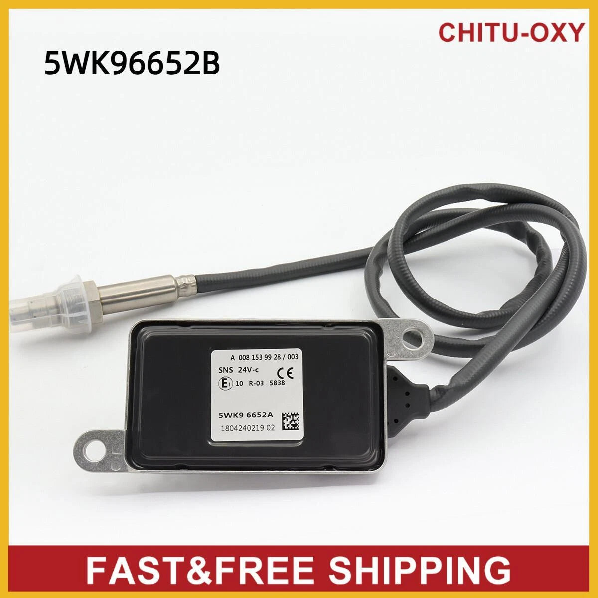 A0101539428 5WK96652A Nitrogen Oxide Nox Sensor for MERCEDES BENZ 5WK96652B 6B93BC-57