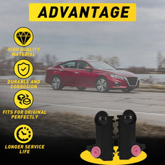FITS 2019-2022 NISSAN ALTIMA LEFT AND RIGHT SIDE BUMPER TO FENDER BRACKETS 2 6B93BC-57