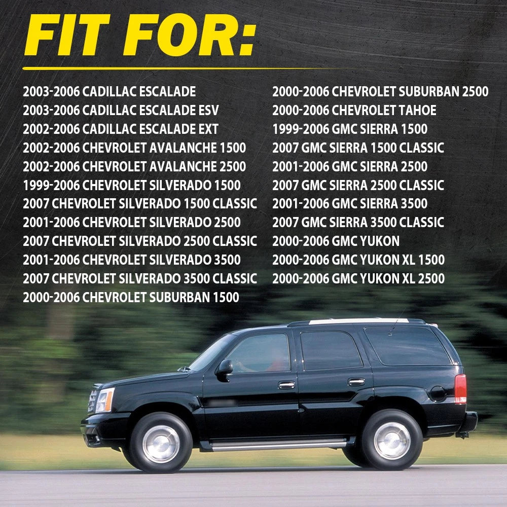Set of 4 Outer Exterior Door Handles for 99-06 Chevrolet Silverado GMC Sierra EA 6B93BC-57