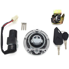 Ignition Switch Fuel Tank Cap Keys Lock Set For Honda Grom 125 Rebel 300 CBR500R